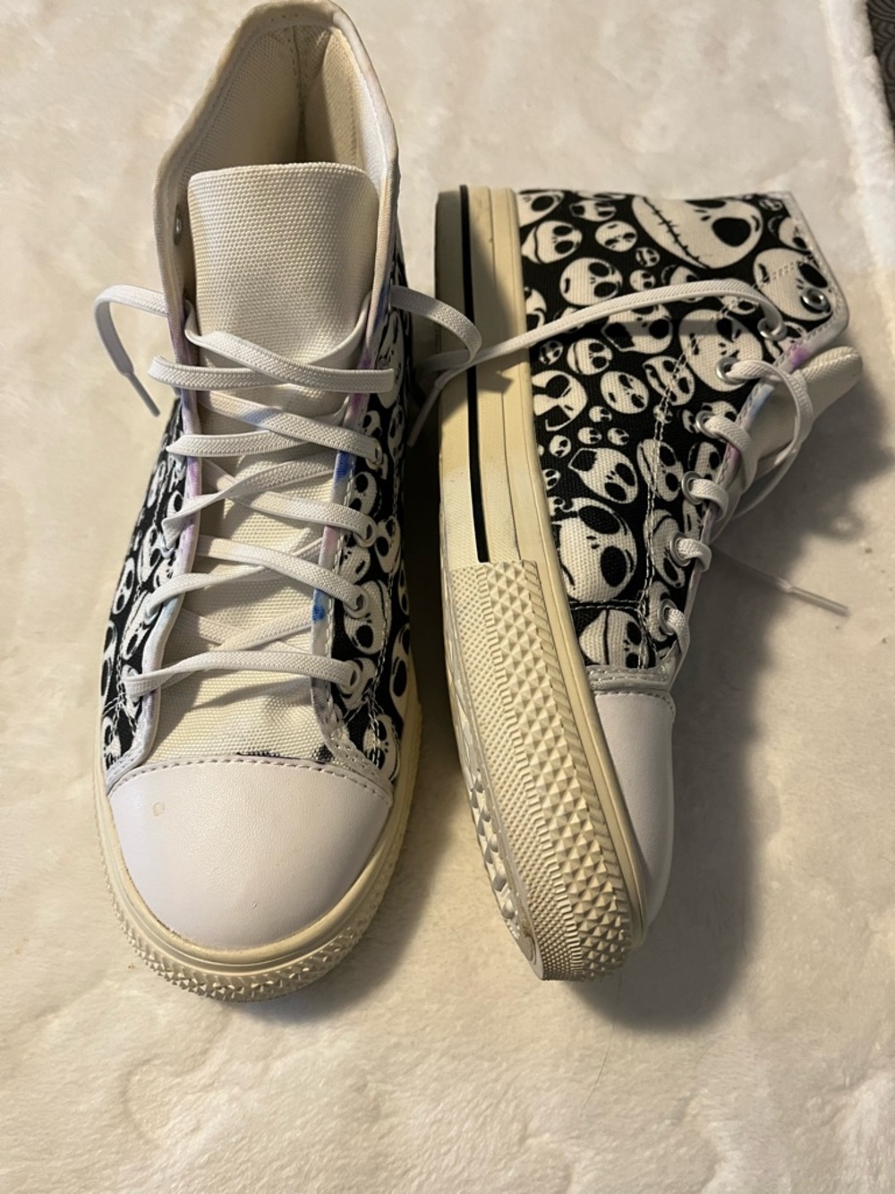 Jack Skellington unisex high tops